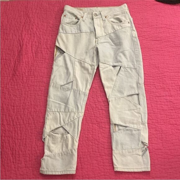 Levi’s cut out Stylish Light Blue Women's Jeans, size 27 - Picture 7 of 15